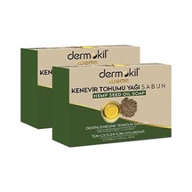 Dermokil Kenevir Tohumu Yağı Katı Doğal Sabun 100 Gr X 2 Adet