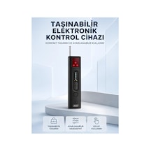 Taşınabilir Elektronik Kontrol Cihazı Ayarlanabilir Hassasiyetli Düz Renk Düz Renk