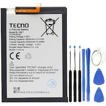 Tecno Spark 4 Pil Batarya Bl-39lt+tamir Seti