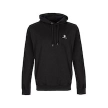 Lumberjack Sn73 1011766330 Basic Hoodie Siyah Erkek Sweatshirt Siyah