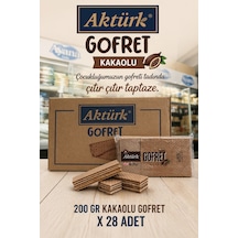 Kakaolu Gofret 200gr 28 Adet
