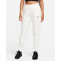 Nike Fz7626-133 Sportswear Phoenix Fleece Normal Belli Kadın Eşofman Altı - Kırık Beyaz