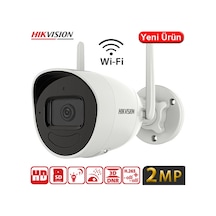 Hikvision Ds-2cv2021g2-ıdw 2mp Wi-fi Dış Mekan Bullet Güvenlik Kamerası - Çift Yönlü Konuşma, Ip66