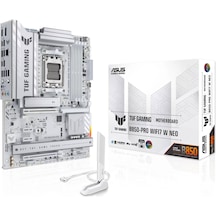 Asus Tuf Gamıng B850-pro Wıfı7 W Neo Amd B850 Am5 Ddr5 9000 Dp Hdmı 3x M2 Usb3.2 Gen 2x2 Wifi 7 + Bt Aura Rgb 2.5gbit Lan Atx 14+2+1 Güç Aşamaları, 1x