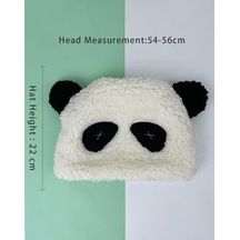 Panda Tasarımlı Polar Şapka Bere -1158