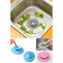Tr Tineke 2 Kademeli Dokunmatik Lavabo Tıkacı Silikon Lavabo Gider Tıpası Genel
