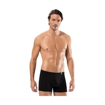 Erdem Siyah Pamuk Elastan Boxer 1479 Siyah