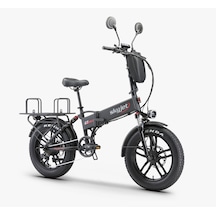 Skyjet Gtııı Pro Elektrikli Bisiklet Ayna Ve Çanta Hediyeli Siyah
