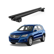 Pençe Volkswagen Tiguan 2003-2011 Uyumlu Siyah Ara Atkı Port Bagaj Tavan Barı