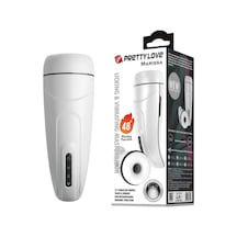 Truva Shop Pretty Love Marissa Yalama ve Titreşimli Usb Şarjlı Isı Duyarlı Teknolojik Mastürbatör