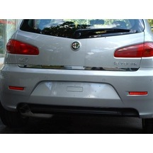 Alfa Romeo 147 Formlu Krom Bagaj Alt Çıtası Paslanmaz Çelik N11.3115