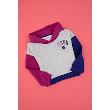 U.s. Polo Assn. Kız Çocuk Fuşya Sweatshirt 50317905-vr023 Fusya