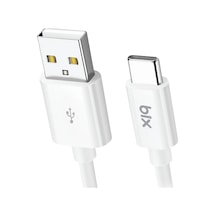 Bix BX100CB 3A Usb-A To Type-C Şarj Kablosu 100 CM