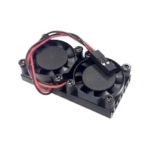 Robotistan Çift Fanlı Soğutucu (Raspberry Pi 3B+/4B Uyumlu)