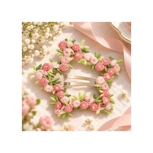 Çiçek Motifleri Detaylı Yıldız Çıtçıt Saç Tokası - Pembe Pembe Yıldız - 923833735 Pembe Yıldız - 923833735 Pembe Yıldız
