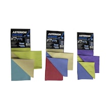 Asterıon Mikrofiber Oto Temizlik Bezi 3'lü - 6 Adet Tarı