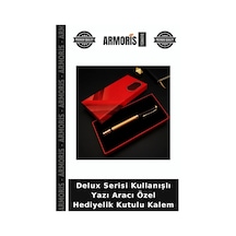 Delux Serisi Kullanışlı Yazı Aracı Özel Hediyelik Kutulu Kalem Çok Renkli