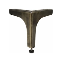 Klas Ayak Metal 12,5 Cm Antik Mobilya Koltuk Ayağı Antik Sarı