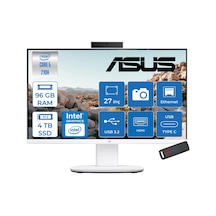 Asus V470VAK-C516512W0DF35 Core 5 210H 96 GB 4 TB SSD 27" Free Dos AIO Masaüstü Bilgisayar