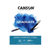 Canson Sulu Boya Bloğu Graduate 20 Syf A3 250 Gr