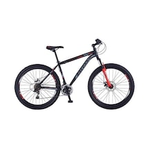 Salcano Lion 26" Jant M. Disk 21 Vites 15' Kadro Dağ Bisikleti Mat Gri Kırmızı Siyah Gri - Kırmızı