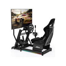 Xdrive Rgb Alüminyum Yarış Simülatörü Kokpiti Ve F1 Koltuğu Bs01