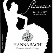 Hannabach 8278mt Flamenko Gitar Teli Alt 3'lü Set Medium Dengeli Flamenko Basları