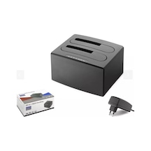 Hadron Hdx1791 All İn One Hdd Docking Usb 3.0 Sata 2.5 & 3.5 Hdd Ssd Destekli 12v Adaptör Siya