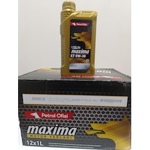 Petrol Ofisi Maxima Xt 5W-30 Dizel - Benzinli Araçlar İçin Sentetik Motor Yağı 12 x 1 L
