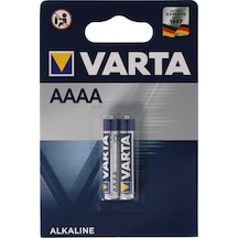 Varta 4061 Electronics AAAA pil 88422, ürün no.: 04061101402, yaklaşık 41,5x8,3 mm