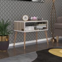 Kenzlife Komodin Dumrul Crd 57 70 39 Ahşap Ayaklı Komidin Kitaplık Cordoba