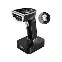 Hw0015 Kablosuz 1d/2d/qr Barkod Okuyucu Dijital Ekran + Tuş Takımı Bluetooth 5.0 & 2.4g & Usb 2600mah Büyük P