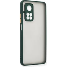 Xiaomi Mi 10t Kılıf Montreal Silikon Kapak Yeşil