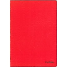 Çınar Dikişli A4 Defter Karton Kapak Çizgili 40 Yp Kırmızı