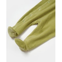 BabyCosy Organik Kadife Patikli Tulum Csyk6038 001