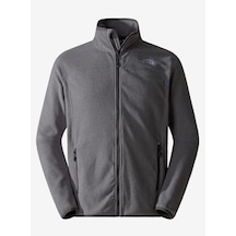 The North Face M 100 Glacier Full Zip Erkek Polar Gri