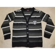 Yokyok-Store Rele Jeans Çizgili Hırka Çok Renkli
