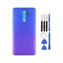 Redmi 9 Uyumlu Full Kasa Arka Pil Kapağı Mavi + Tamir Seti Çok Renkli