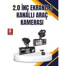 Araç İçi Kamera Seti 170 Geniş Açı Hareket Algılama Ve Park Koruma Mh-hs6676-1567