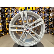 4 Adet Bmw 8.5 20 5 120 Et33 72.6 Sılver Jant Revize Edilmiş Takım