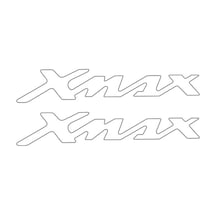 Yamaha Xmax Uyumlu Damla Yazı Beyaz 22x4 Cm Sticker