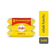 Dalin Bebek Islak Havlu 3x56'lı 1 Adet