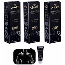 Vi-Vet For Men Tüm Ciltler için Erkek Tüy Dökücü Krem 125 ML x 3