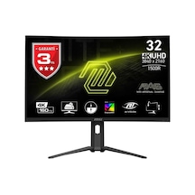 MSI MAG 321CUP 31.5" 1 Ms 4k Curved 160 Hz Oyuncu Monitörü (Teşhir)