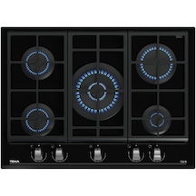 Teka GZC 75330 XBN BK Ankastre Kristal Wok Gözlü Cam Gazlı Ocak 112570054