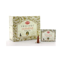 10adet Precious Jasmine Aromalı Konik Tütsü Tütsülük Buhurdanlık