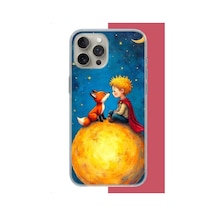 İphone 15 Pro Uyumlu Küçük Prens5 Uv Baskılı Silikon Kılıf Renkli