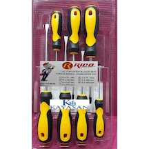 Tornavida Rico 7 Parça Klasik Tornavida Seti