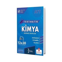 Bilinçsel Yayınları Ayt Testmatik Kimya Deneme Sınavları