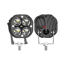 12V 24V 4 LED Çalışma 40W Off Road Tekne Çalışma Lambası